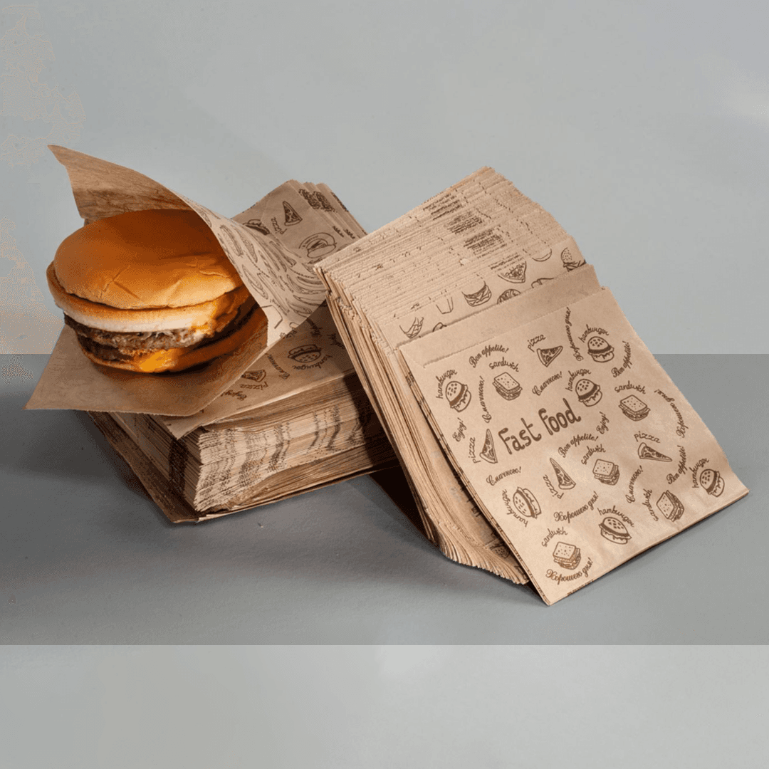 Custom food wrapping paper UK printed food paper