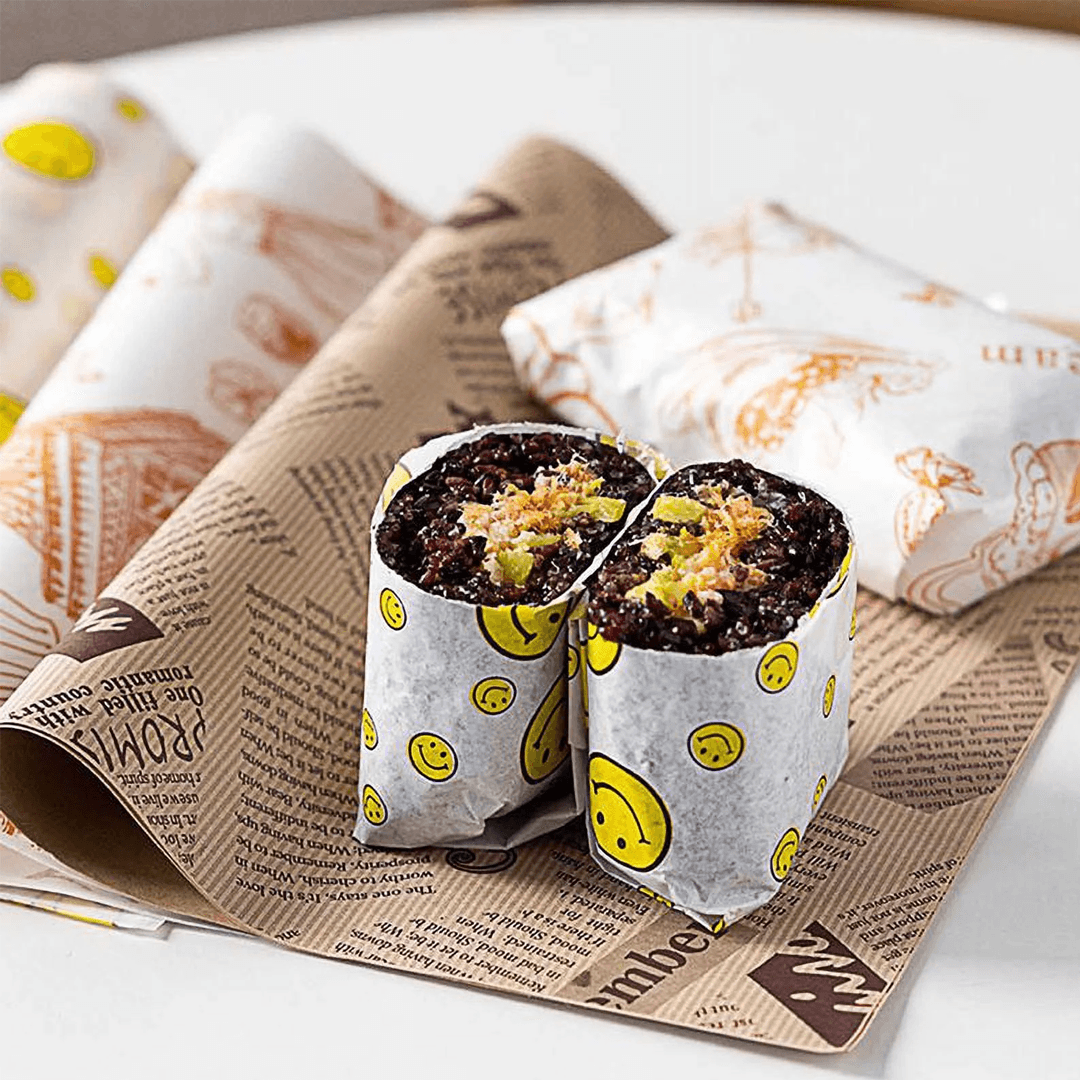 Food Wrapping Paper — premium branded food paper