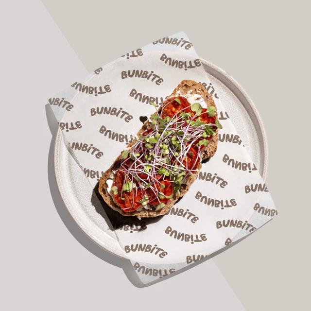 Custom sandwich paper printed UK café deli