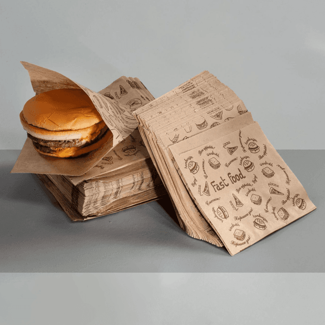 Custom food wrapping paper UK printed food paper