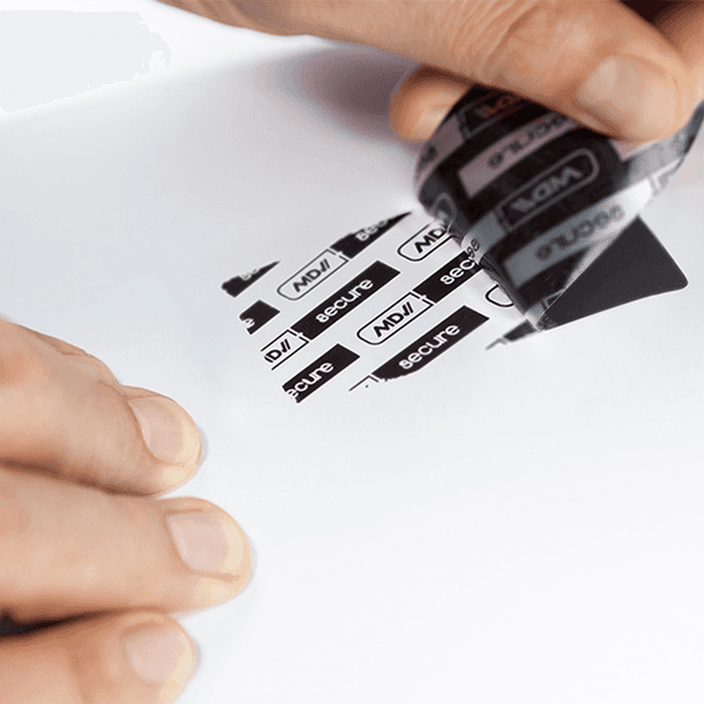Custom heat seal paper printing